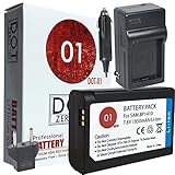DOT-01 Brand 1850 mAh Replacement Samsung BP-1410 Battery and Charger for Samsung NX30, WB2200F Digital Camera and Samsung BP1410