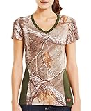 Under Armour Women's Charged Cotton® Camo V-Neck