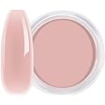 AILLSA Dip Powder Translucent Nail Dipping Powder Jelly Nude Salmon Pink Dip Powder Colors for DIY Manicure Salon at Home Easy to Use Nail Dip Powder for Christmas Gift (1 Oz)