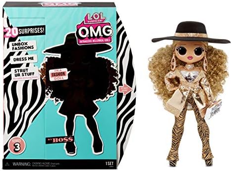 Amazon.es: L.O.L. Surprise! Muñecas de Moda Coleccionables para Niñas - con 20 Sorpresas y Accesorios - Da Boss - O.M.G. Serie 3: Juguetes y juegos