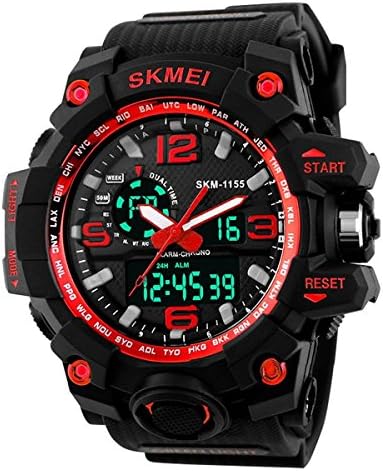 Men's Digital Sports Watch Multifunctional Outdoor Sports Watch Waterproof Casual Luminous Watches Military Men's Analog Quartz Digital Watch