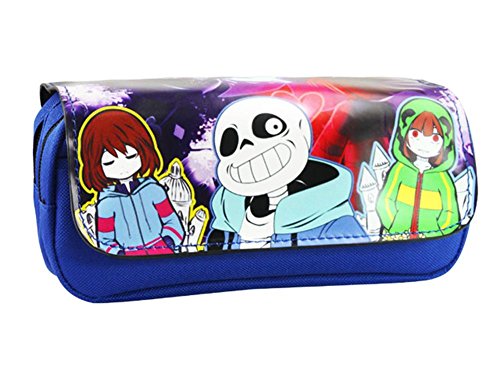 Undertale Game Cartoon Comic Cosmetic/Pencil Zipper Bag In Gift box by Superheroes