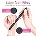 Gel Nail Polish Remover Tool - 600pcs Lint Free Nail Wipes 20pcs Nail Polish Remover Clips Cuticle Pusher Nail Brushes Nail File Nail Buffer BTArtbox Gel Polish Remover Tools Kit