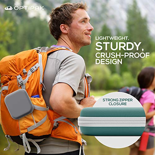 OPTIPAK Mask Storage Case Neoprene Face Covering Mask Holder with