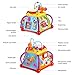 Woby Musical Activity Cube Toy Educational Game Play Center Toy with Lights and Sounds