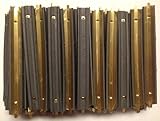 Ultimate Arms Gear USGI Set of 25 Pack .223 5.56mm 10 RD Round Military Mil-Spec Reusable Easy Reload Stripper Clips with Brass Insert Lining - Brand New Made In The USA Factory