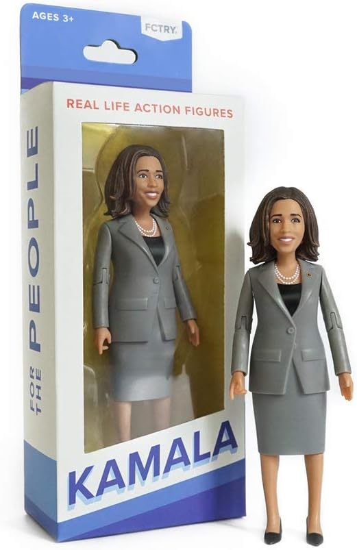 Amazon Com Kamala Harris Real Life Political Action Figure Female Vice President Kamala Harris Collectible Figurine Perfect For Collectors Gift Ideas Souvenirs Kitchen Dining