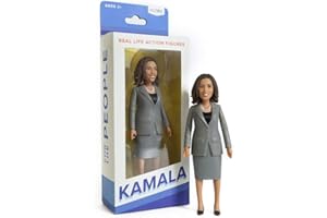 FCTRY Kamala Harris Real Life Political Action Figure: Female Vice President Kamala Harris Collectible Figurine, Perfect for Collectors, Gift Ideas & Souvenirs