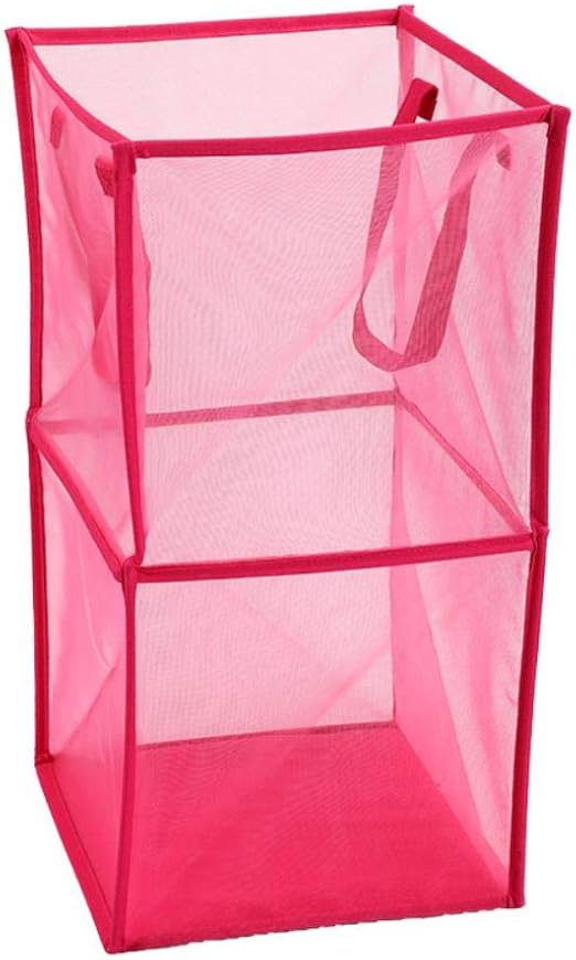 SAOJI Ropa Plegable emergente Cesta de lavandería Bolsa de cesto Bolsa