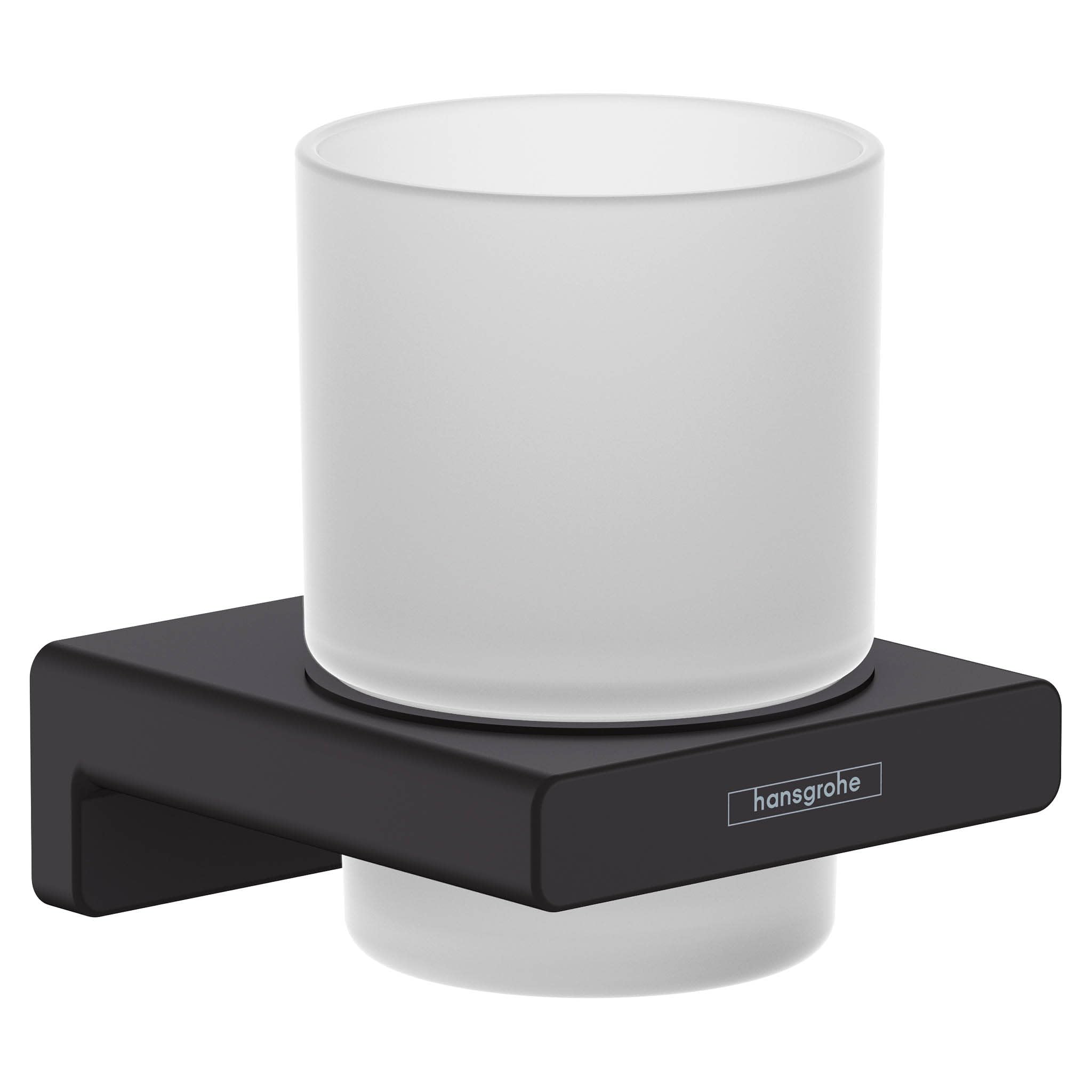 hansgrohe AddStoris Toothbrush tumbler, matt black, 41749670