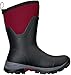 MUCK Boot Womens Women's Arctic Ice Mid Work Boot, Black/Windsor Wine, 9 US