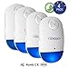 SENQIAO Natural Harmless Pest Control Ultrasonic Repellent - Repels Bug, Cockroach, Mosquito, Ant, Spider, Mouse and More for Home Indoor(4 pack) (4)
