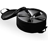 ROCCS Tesla Model 3 18" Aero Wheel Cover Model Y 19" Gemini Hubcap Storage Bag, Waterproof Wheel Cover Spare Carrying Bag Pro