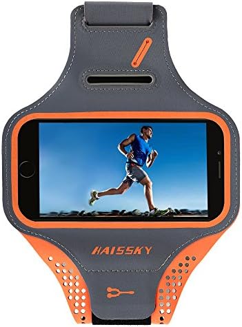 Armband With Key Holder 1617 Trading 5.5’’ Waterproof Adjustable Running Sports Workout Pouch For iPhone 8 7 6 6S Plus x,Galaxy s8 s7 s6 Edge, Note 8 5