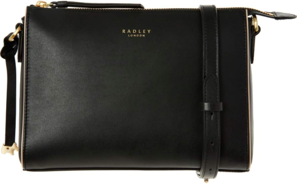 RADLEY Black Leather Selby Street Cross Body Bag BigaMart