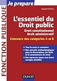 L'essentiel du droit public - Concours des catÃ©gories A et B by 