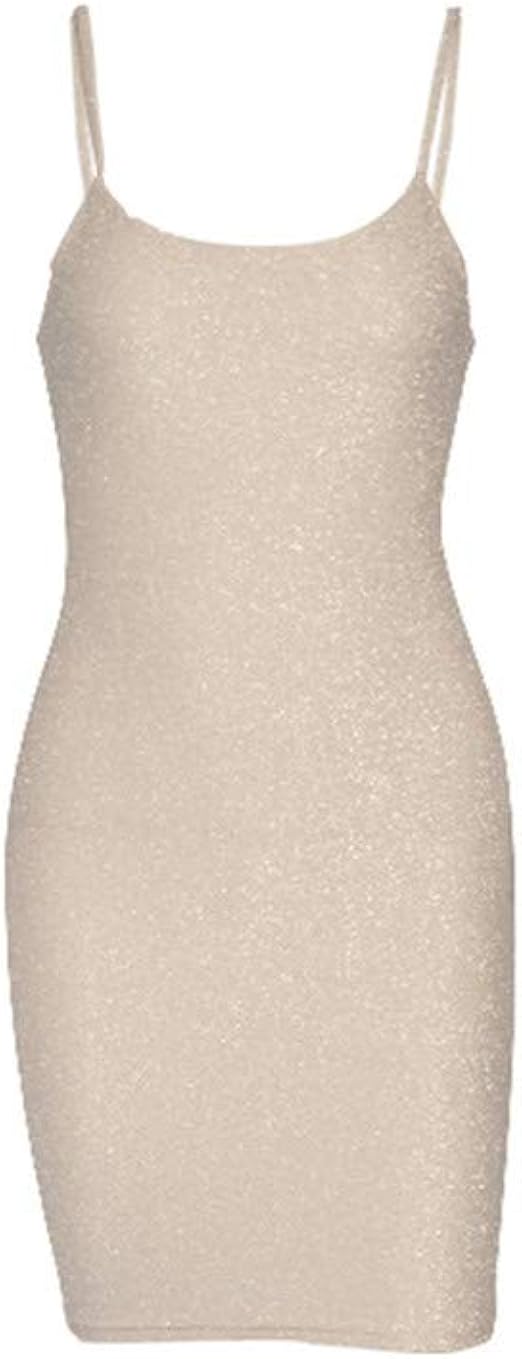 Amazon Zuomaワンピース レディース タイトドレス セクシー 亮面タンクトップ キャミソール パーティードレス 背中リボン結び ワンピース チュニック 通販