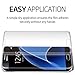 Samsung Galaxy S7 Edge Screen Protector (Full Screen Coverage), LaoHe(TM) PET Film Screen Protector for Samsung Galaxy S7 Edge only-(1Pack)