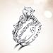 sandywident Unique Leaf Design 925 Plating Silver White Sapphire Diamond Wedding Engagement Ring Set