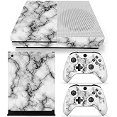 Glossy Protective Vinyl Decal Skin / stickers Wrap Cover for Xbox One S Slim Console + 2 controller (Camouflage Marble)