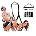 Updated Adjustable Durable Luxury Heavy Duty S&ēx Swing Kit 360 Degree Spinning Swings Couple Game Set – Support 800 lbs Load Capacity-Aadült Couple Play-Blackthumb 1