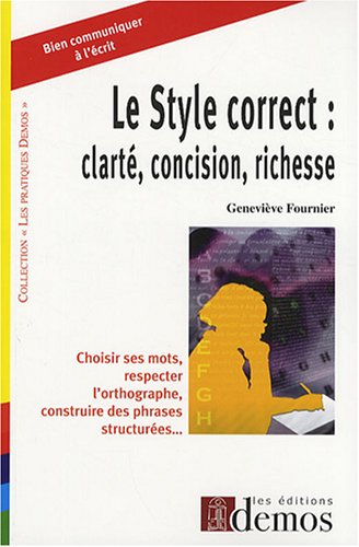 Le  style correct