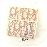 Christian Dior Christian Dior Tri-fold wallet with ladies rhinestone Tolter secondhand waste board E987