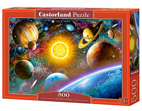 Castorland 500 Piece Jigsaw Puzzle, Outer Space, Solar System Puzzle with Comet…