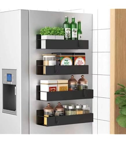 Housolution Chariot Roulant De Cuisine 5 Niveaux - Chariot De Rangement Avec Panier Métal Et Organiseur Planche à Découper Amovible - Idéal Salle De Bain & Garde-Manger