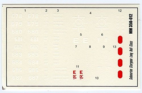 ***U.S. NUCLEAR-POWERED SUBMARINE 'STURGEON' , LONG HULL 1/350 MICRO-MIR 350-012