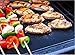 LOOCH Grill Mat Set of 6 - Non-Stick BBQ Outdoor Grill & Baking Mats - Reusable and Easy to Clean - Works on Gas, Charcoal, Electric Grill and More - 15.75 x 13 Inch