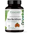 EMERALD LABS Sea Buckthorn - Dietary Supplement with Vitamins C, E & Omega 7 - Supports Adrenal, Energy, Skin & Immune Health - 60 Vegetable Capsules (30-Day Supply)