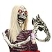 Halloween Haunters Life-Size Standing Skeleton Zombie Man Singer Singing Musician Rock Band Prop Decoration - Thick Rubber Latex