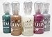 Nuvo Bundle of 5 Glitter Drops - Ruby Slipper, Emerald City, Golden Sunset, Silver Moondust and White Blizzard