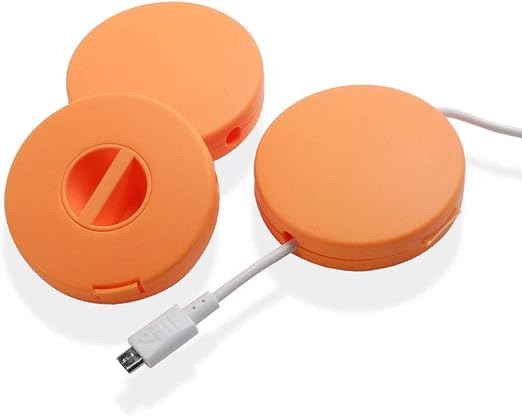 Amazon Nash ケーブル 巻き取り ケース 3個セット 携帯 イヤホン ライトニング コード 収納 整理 イヤホン ヘッドホンケース オンライン通販