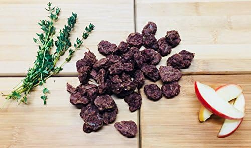 Grain Free Hypoallergenic Gluten Free Natural Gourmet Dog Treats Health Benefits (Beef With Apple & Thyme, 1 Packet 100g)