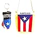Puerto Rico,Boricua,Puerto Rican 2pc pack you get the classic Puerto rico Mini banner flag plus da Boricua Mini Boxing glove Keychain