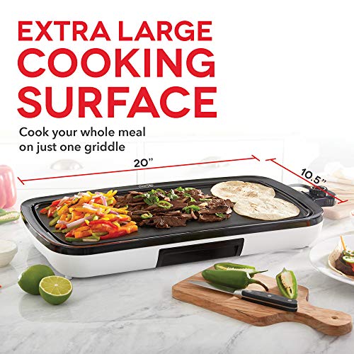 Dash Everyday Nonstick Electric Griddle for Pancakes, Burgers