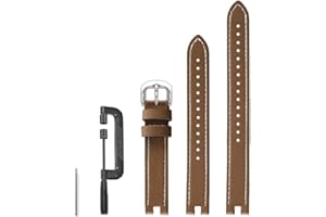 C2D JOY Leather Straps Compatible with Garmin Lily/Lily 2 Bands Smartwatch Replacement Watchband for Women