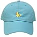 City Hunter C104 Small Duck Cotton Baseball Dad Caps 17 Colors (Aqua)