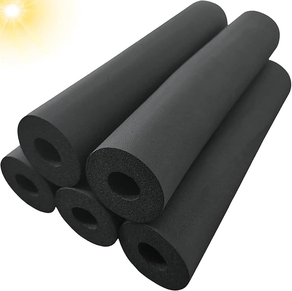 MObyat Pipe Insulation Foam Tube Tubing AC Water Pipe Freeze Protection Heat