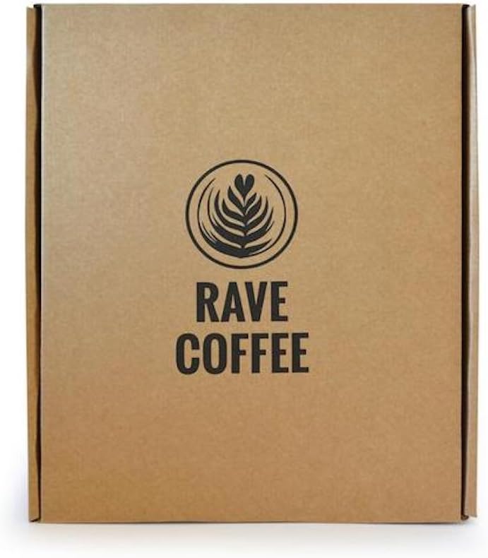 AeroPress Gift Set with AeroPress Coffee Maker, 250g Rave Coffee and Gift Box Including Brewing Guide