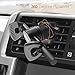 Car Holder, Veckle Air Vent Car Mount Holder, Easy Operation Universal Cell Phone Holder Car Cradle Stand for Smartphone iPhone 7 6S 6 Plus Samsung Galaxy S8 Plus Note 5 4 Google Pixel XL GPS - Black