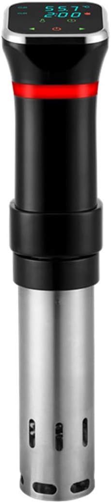 Sous Vide Cookers, low-temperature slow cookers, LCD display, can control temperature and time. Power 1100W stainless steel material. 3 kinds of status reminder, safe, assured and not easy to damage by XUNRI