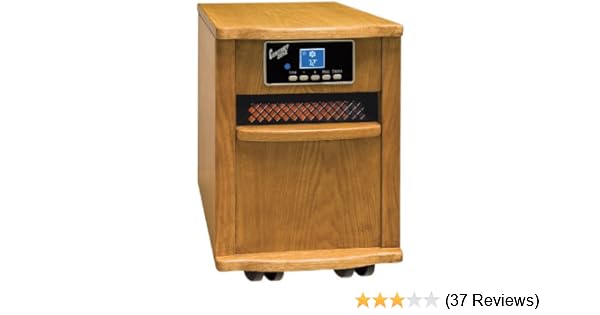 Amazon Com Comfort Zone Cz Portable Infrared Space Heater Oak