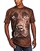 The Mountain Chocolate Lab Face T-Shirt - Adult