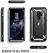 Poetic Galaxy S9 Plus Rugged Case, Revolution [360 Degree Protection] Full-Body Rugged Heavy Duty Case with [Built-in-Screen Protector] for Samsung Galaxy S9 Plus Black