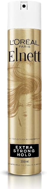 L'Oreal Paris Elnett Extra Strong Hold Hair Spray 200ml 24 Hour Natural Shine