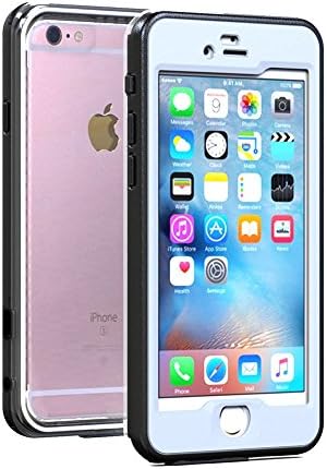 iPhone 6 Waterproof Case,iPhone 6s Waterproof Case,4.7 inch with Lanyard,FingerPrint Touch ID Compatible,Snowproof Dirtpoof Shockproof Case Cover by Alpharan (white, 4.7)