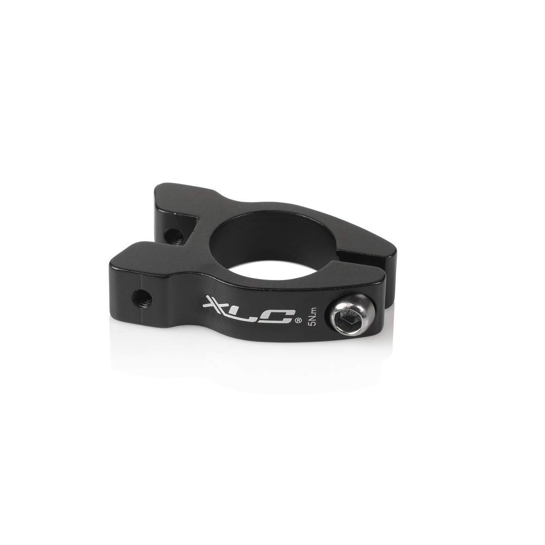 XLC Unisex – Adult Seat Post Clamp Ring 2502063120 Seat Post, Black, Diameter 28.6 mm